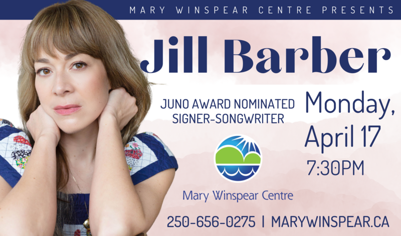 JILL BARBER @ Mary Winspear Centre - Apr 17, 2023