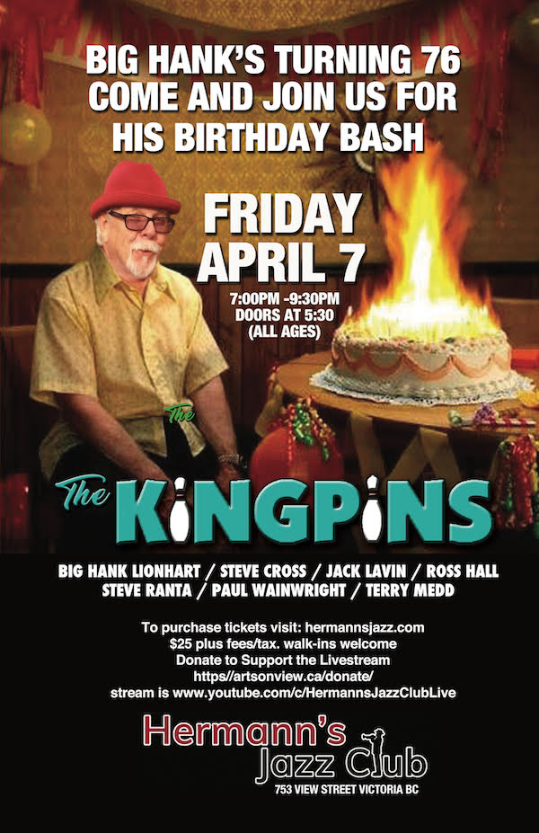The Kingpins - May 6th @ Hermann's Jazz Club
