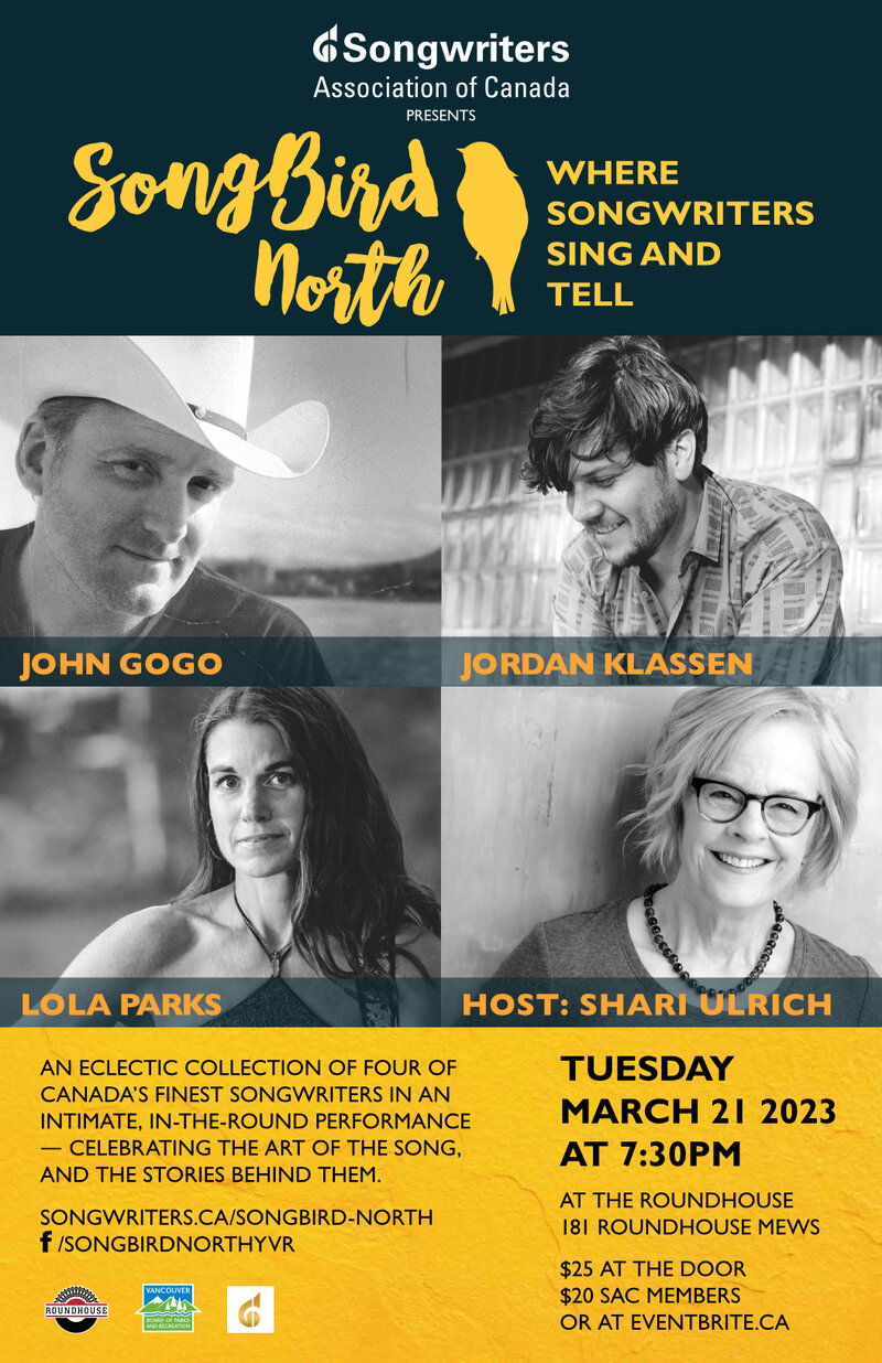 SongBird North YVR @ Roundhouse - Performance Centre - Mar 21, 2023