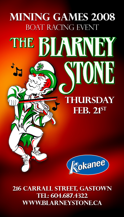 The Mining Games 2008 @ Blarney Stone Feb 21 2008 - Jul 17th @ Blarney Stone