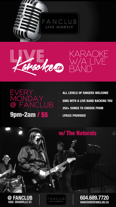 The Naturals @ Vancouver FanClub Mar 24 2014 - Jun 10th @ Vancouver FanClub