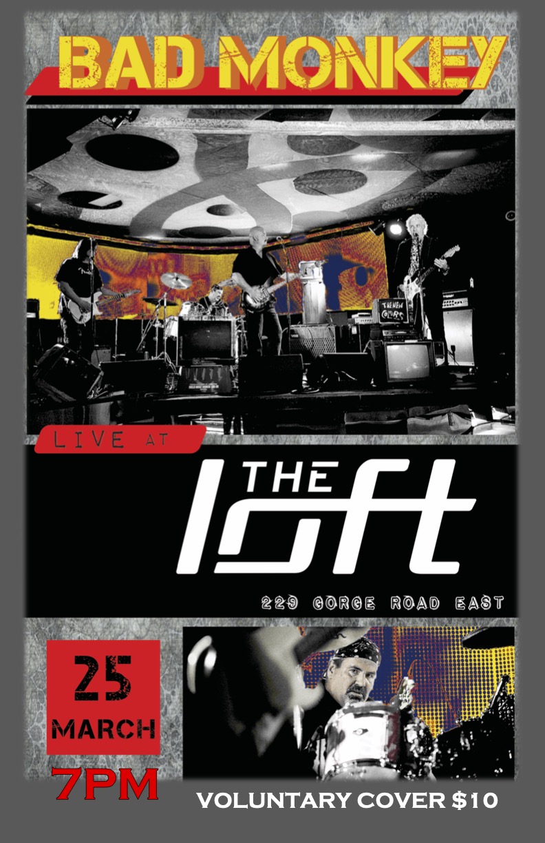 Bad Monkey - Jun 5th @ The Loft (Victoria)