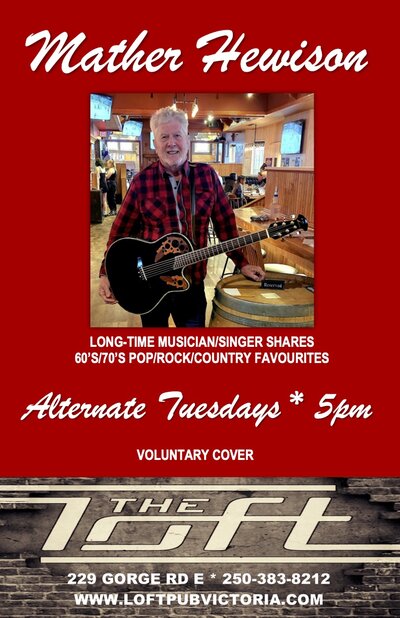 Mather Hewison - Jun 6th @ The Loft (Victoria)