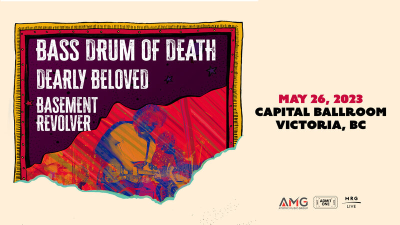 MRG Live presents: Bass Drum of Death - May 18th @ Capital Ballroom
