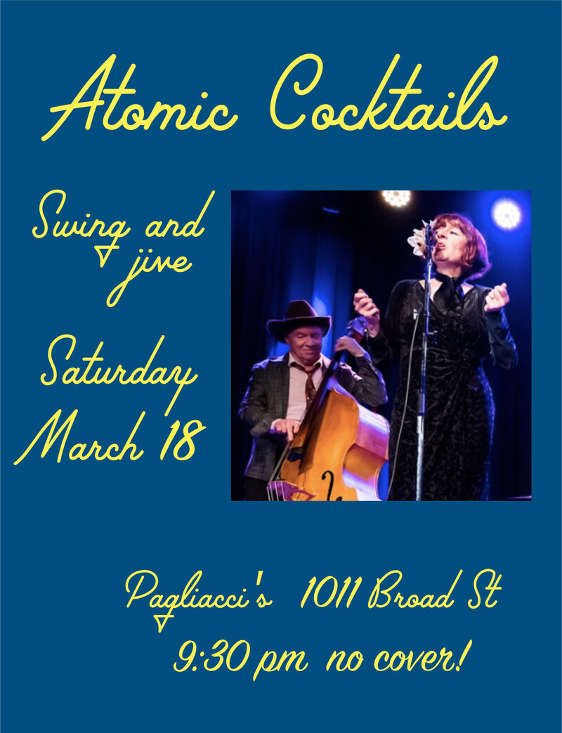 Atomic Cocktails at Pagliacci's - May 6th @ Pagliacci's