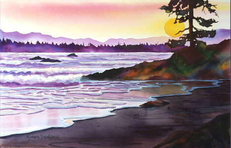Evening Tide by 
Michaela Davidson