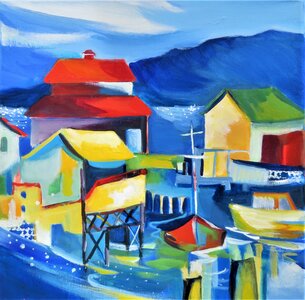 Cowichan Bay by 
Carolyn M McDonald