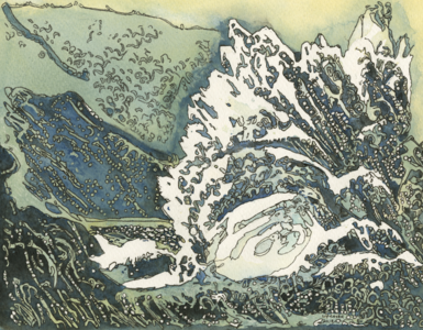 Crashing Wave by 
Wanda Fraser