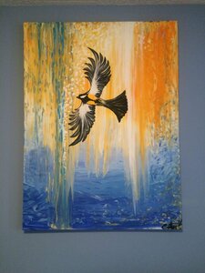 Spring Flight by 
Esther Hamar