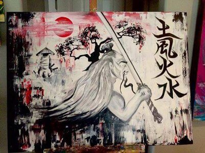 The Spirit Samurai by 
Esther Hamar