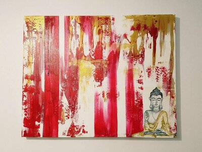 The Buddha by 
Esther Hamar