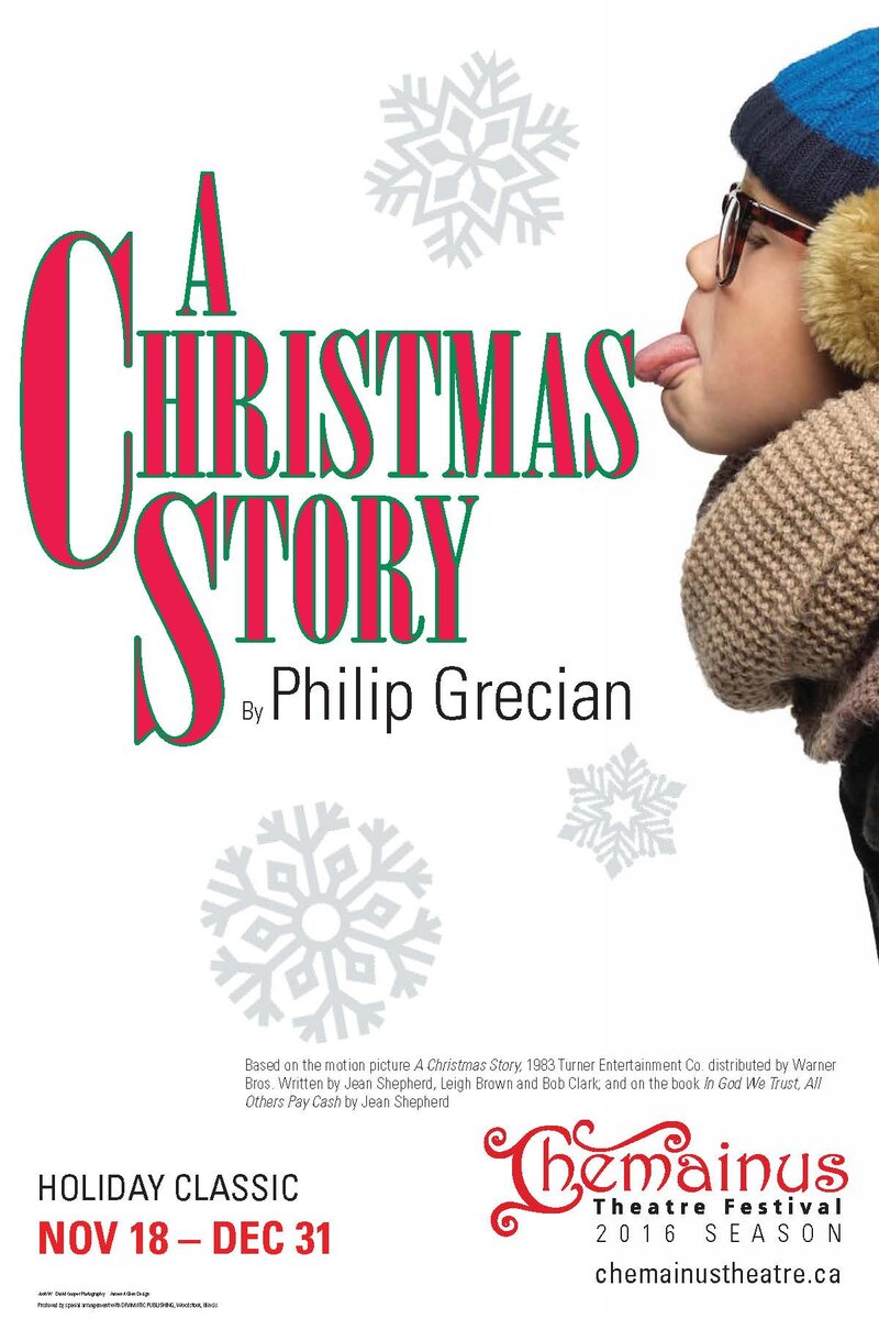 A Christmas Story @ Chemainus Theatre Festival Dec 16 2016 - Jun 3rd @ Chemainus Theatre Festival