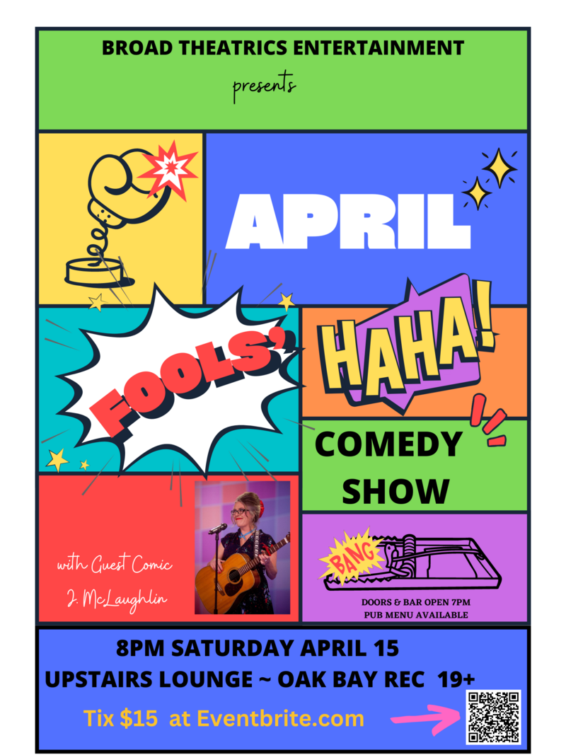 April Fools HaHa! Comedy Show - May 1st @ Sports View Lounge