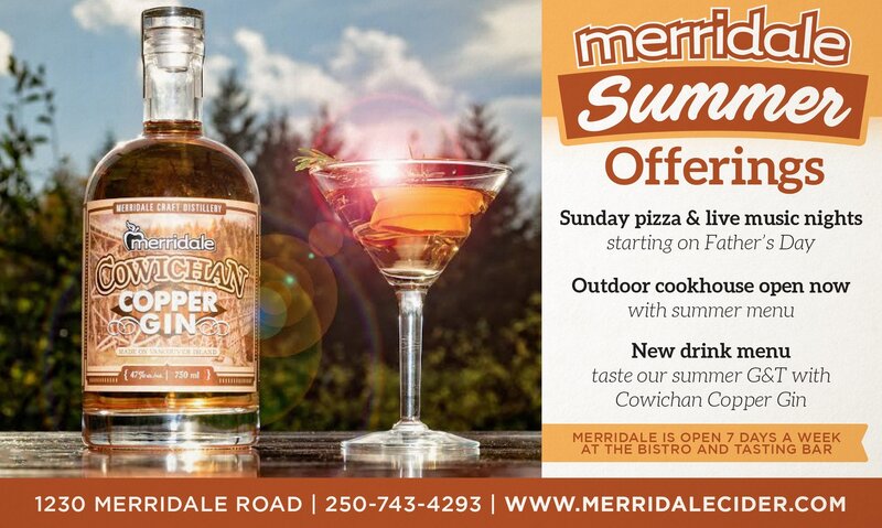 Father's Day on the Merridale Deck @ Merridale Cidery & Distillery Jun 19 2016 - Jun 3rd @ Merridale Cidery & Distillery