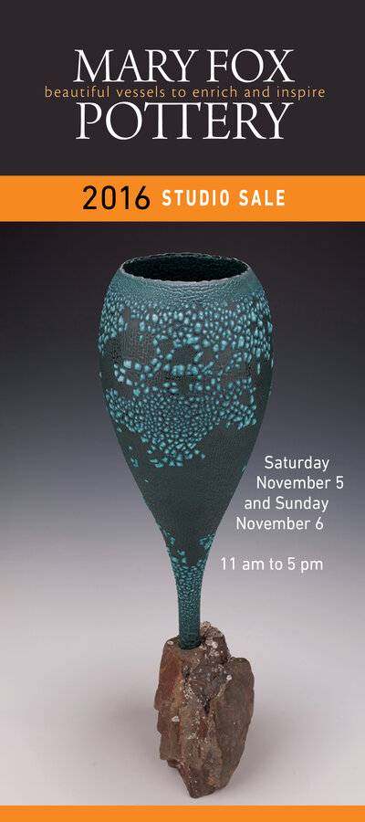 Mary Fox Pottery Studio Sale @ Mary Fox Pottery Nov 6 2016 - Jun 3rd @ Mary Fox Pottery