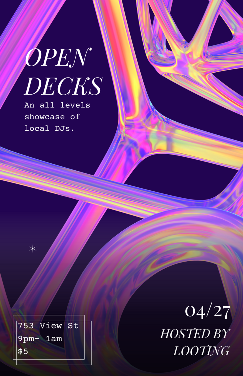Open Decks - Jun 4th @ Hermann's Upstairs