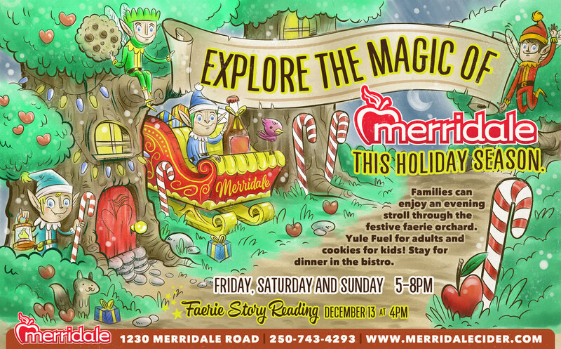Orchard Light Up at Merridale @ Merridale Cidery & Distillery Nov 27 2015 - Jun 3rd @ Merridale Cidery & Distillery