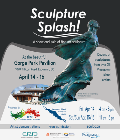 Sculpture Splash! - May 7th @ Gorge Park Pavilion
