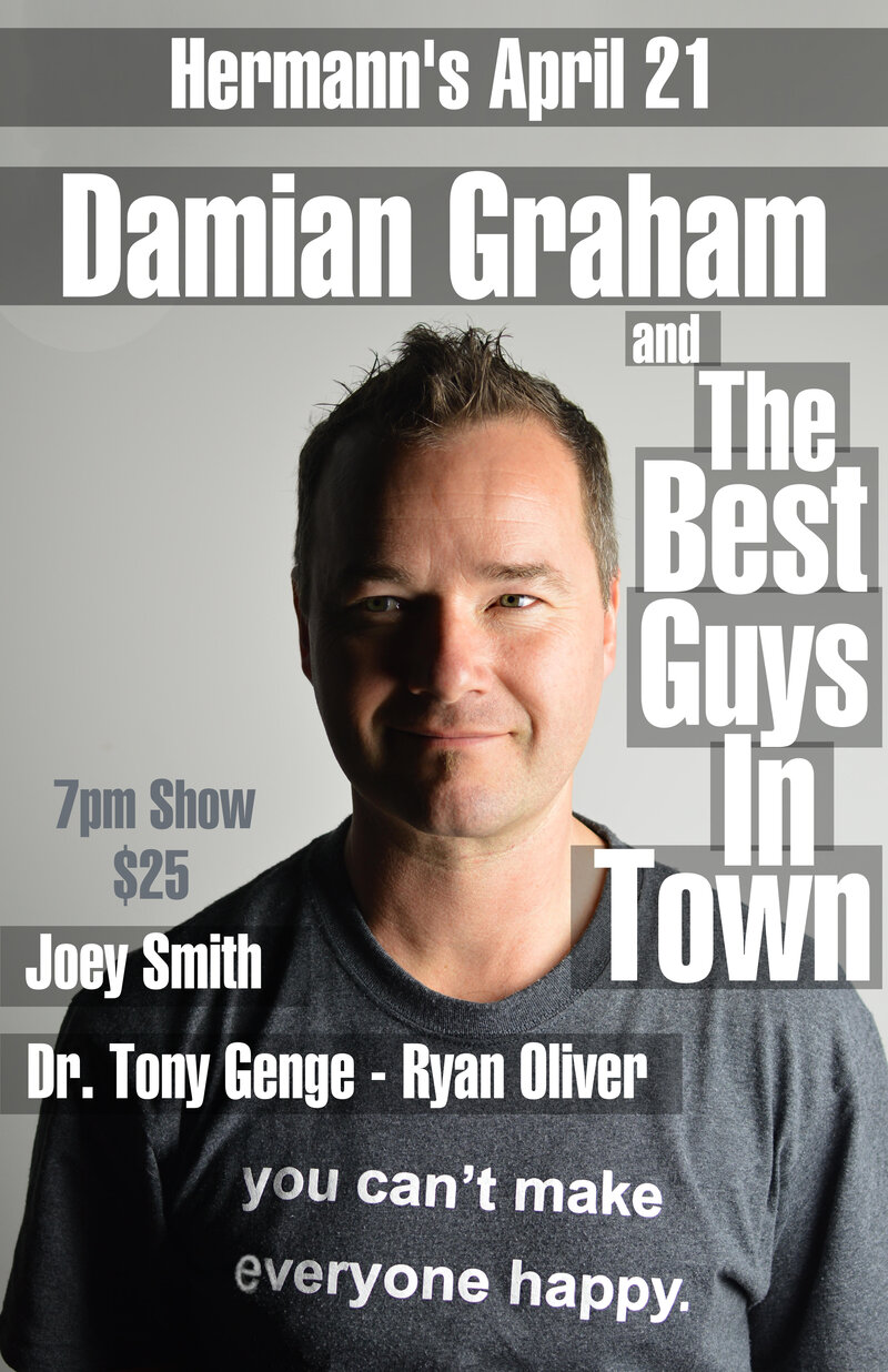 Damian Graham and The Best Guys In Town - May 7th @ Hermann's Jazz Club