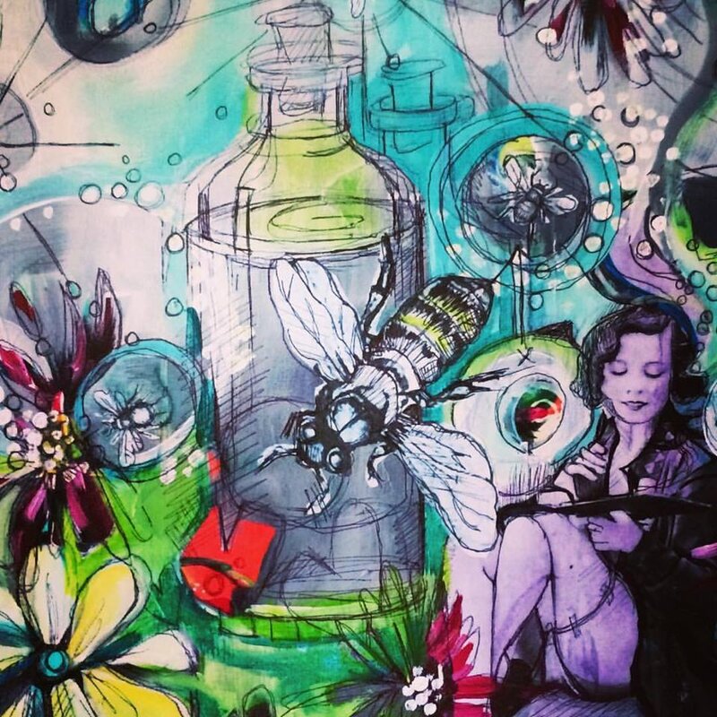 We are Buzzing at Merridale - Bee Art, Appies, and Seminar @ Merridale Cidery & Distillery Sep 23 2016 - Jun 3rd @ Merridale Cidery & Distillery