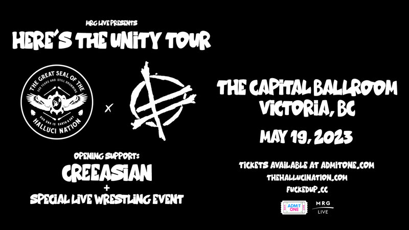 MRG Live presents: The Halluci Nation x FUCKED-UP - May 13th @ Capital Ballroom