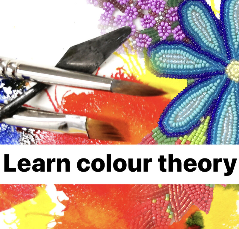 Colour Theory for Beadwork Artists: Lynette La Fontaine, LeEtta LaFontaine, Sheena Gerring @ McTavish Academy of Art Apr 2 2023 - May 5th @ McTavish Academy of Art