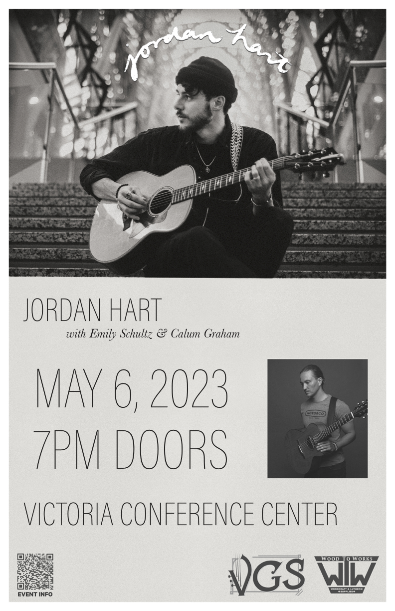 Jordan Hart with Emily Schultz & Calum Graham @ Victoria Conference Centre - May 06, 2023