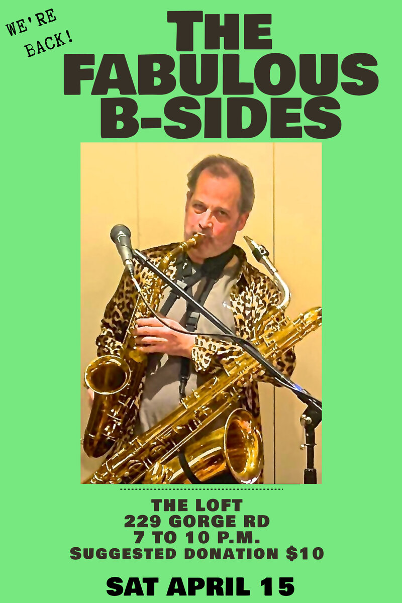 Fabulous B-Sides - May 7th @ The Loft (Victoria)
