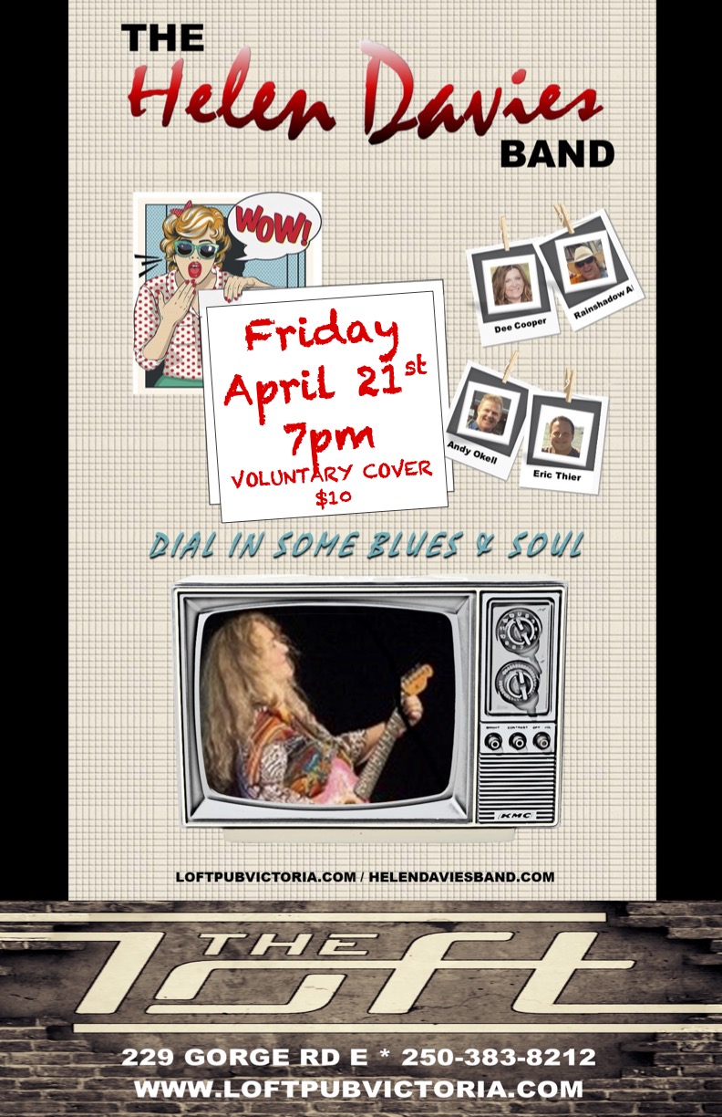 The Helen Davies Band - May 16th @ The Loft (Victoria)