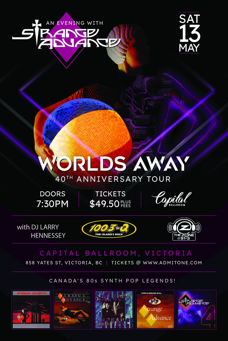 An Evening With Strange Advance - May 6th @ Capital Ballroom
