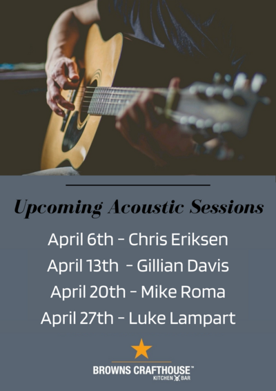 Crafthouse Vic West Acoustic Sessions: Mike Roma @ Crafthouse Vic West  Apr 20 2023 - May 6th @ Crafthouse Vic West 