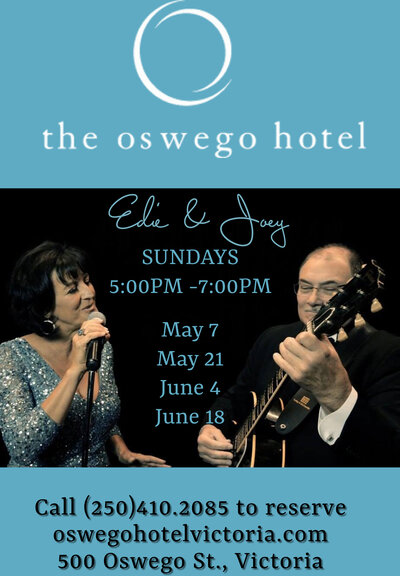 Sunday Jazz with Edie & Joey - May 7th @ Bar 500