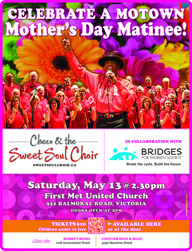 Celebrate A Motown Mother's Day Matinee Concert 13th May - May 6th @ United Commons (First Metropolitan United Church)