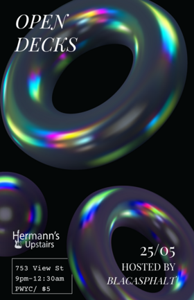 Thu. May 25th 2023 - - Sep 29th @ Hermann's Upstairs
