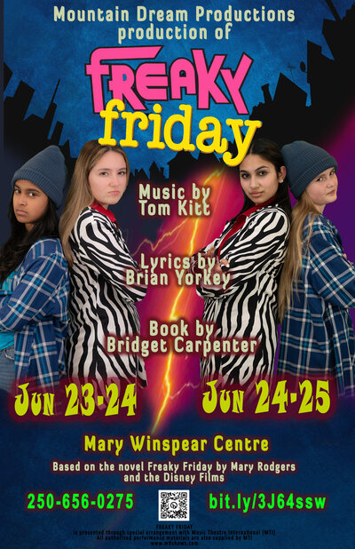 Freaky Friday - Jun 3rd @ Mary Winspear Centre
