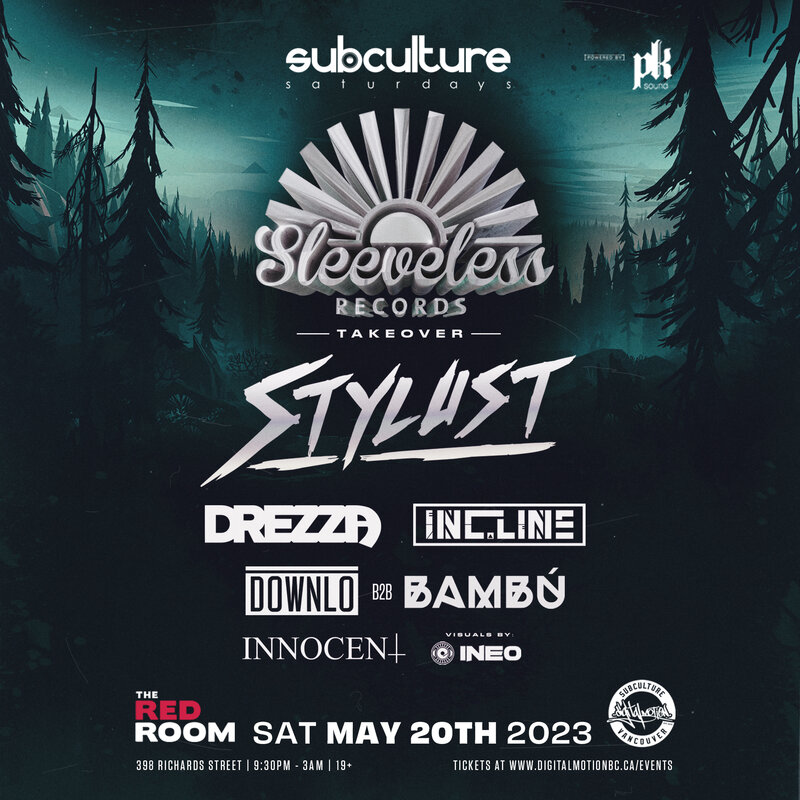 Sleeveless Records Vancouver takeover - May 6th @ The Red Room