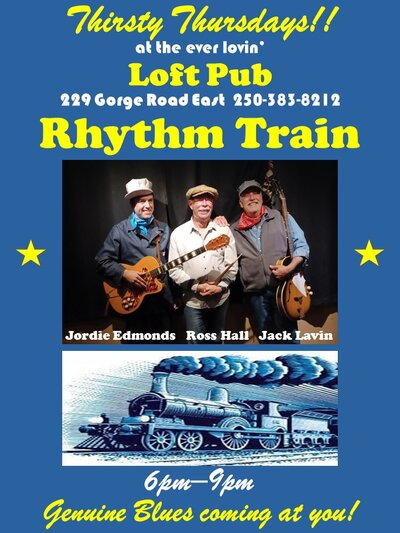 Rhythm Train - May 9th @ The Loft (Victoria)