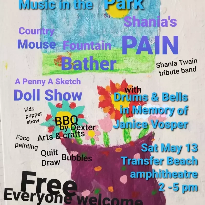 Free Music in the Park @ Transfer Beach Amphitheatre - May 13, 2023