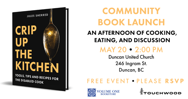 Crip Up The Kitchen Cookbook Launch and Signing @ Duncan United Church - May 20, 2023