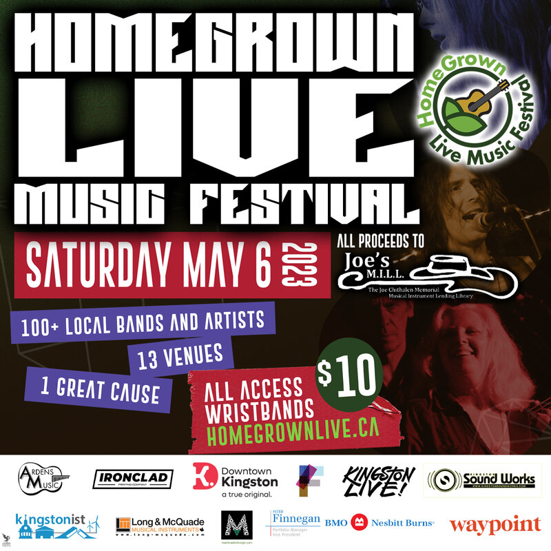 HomeGrown Live Music Festival 2023 - Jun 4th @ Various Venues