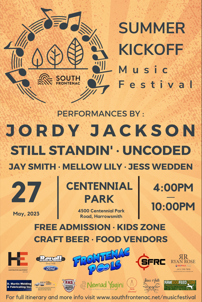 Jordy Jackson Band, Still Standin', Uncoded, Jay Smith, Mellow Lily, Jess Wedden @ Centennial Park - May 27, 2023