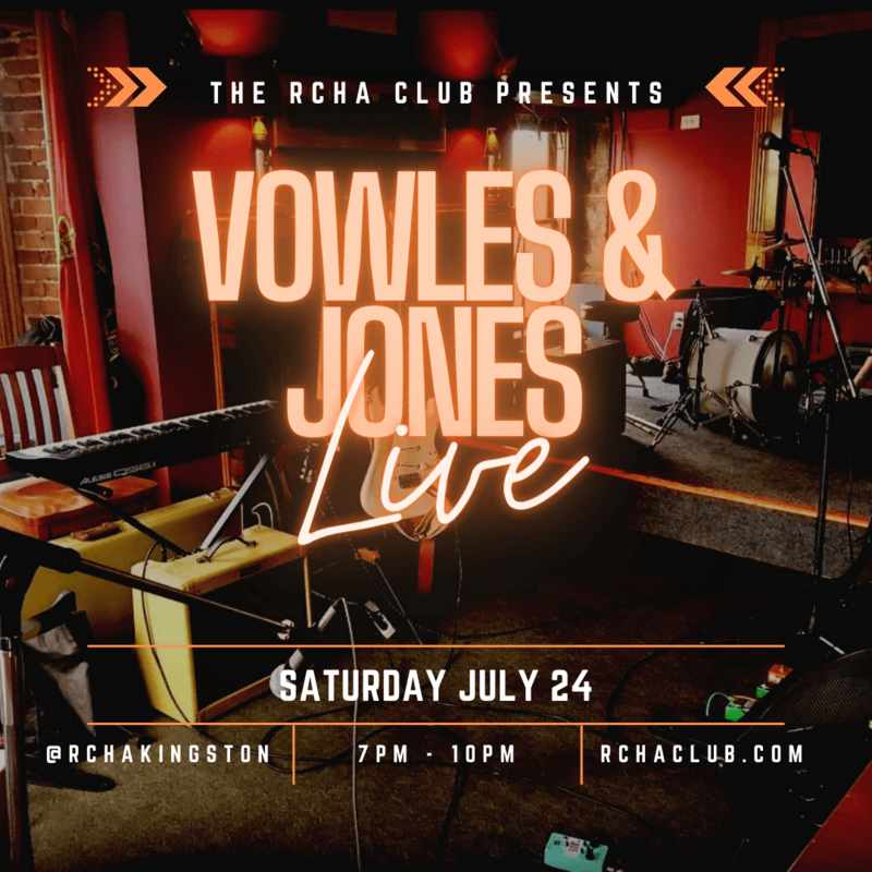 David Vowles &amp; Craig Jones - Jun 8th @ The Club at the R.C.H.A.