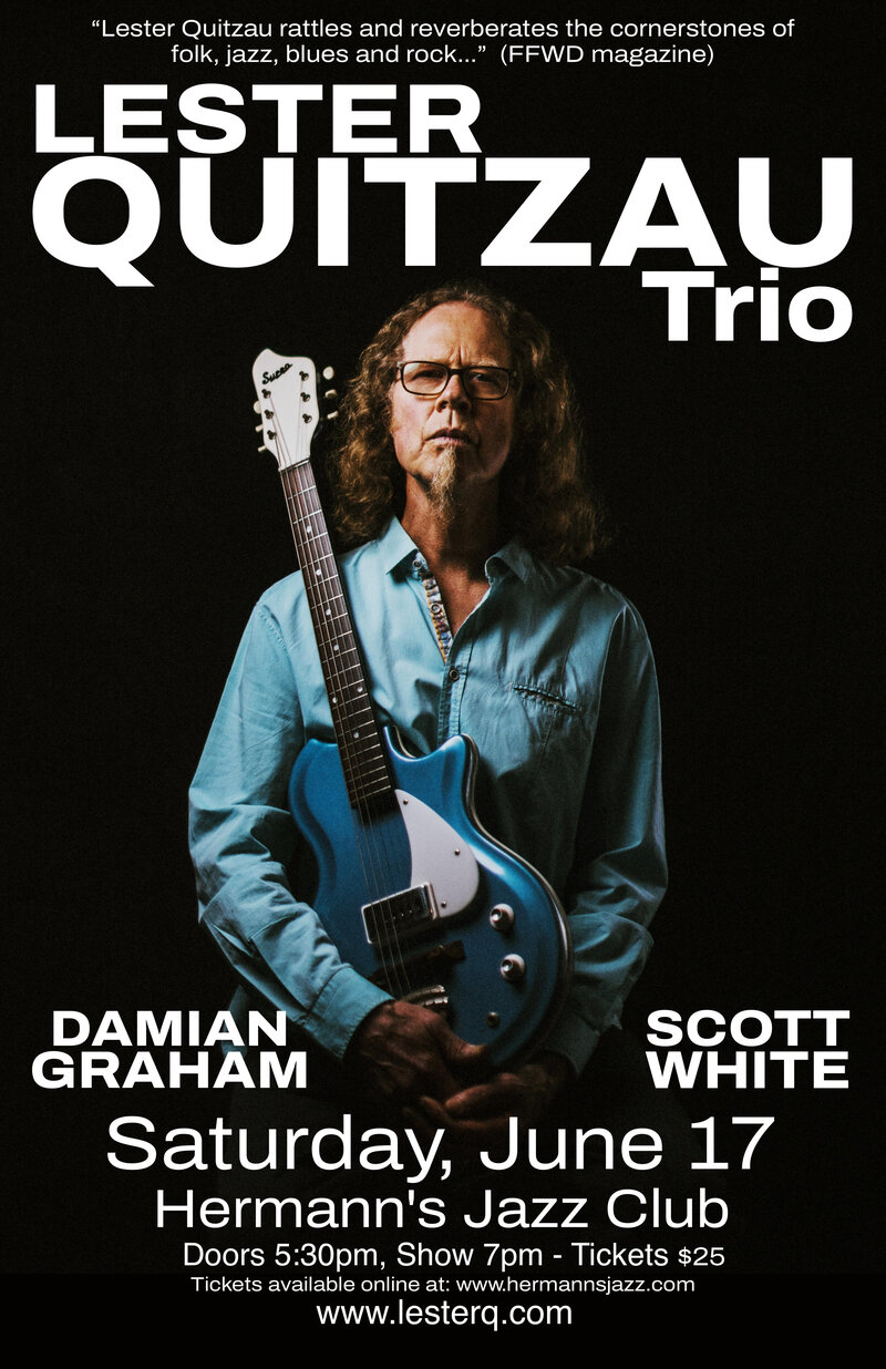 Lester Quitzau Trio - May 7th @ Hermann's Jazz Club