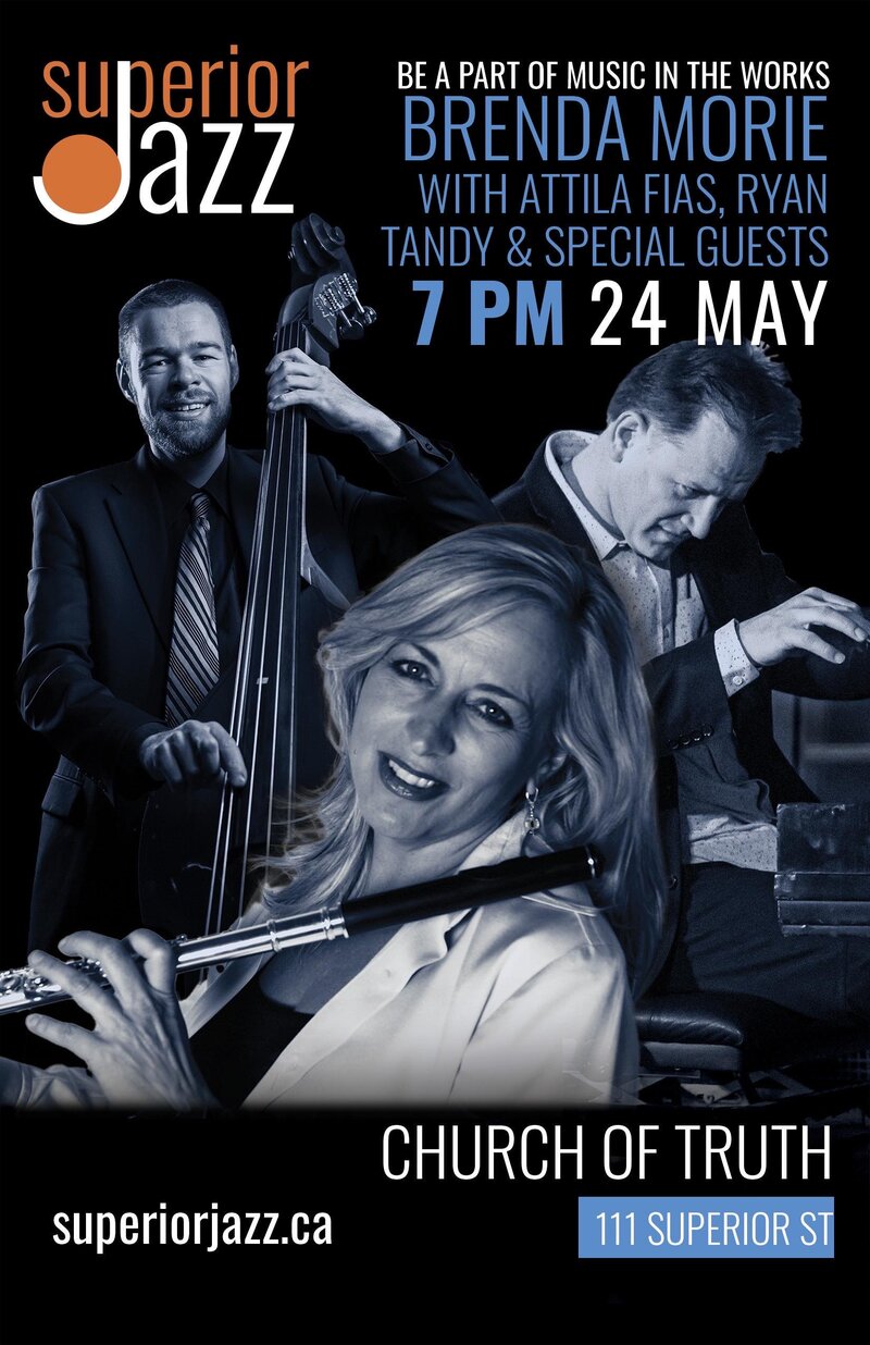 Brenda Morie with Attila Fias, Ryan Tandy and Special Guests @ Church Of Truth May 24 2023 - May 13th @ Church Of Truth