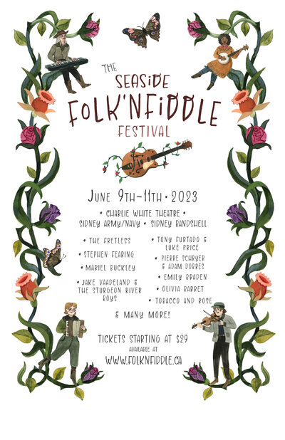 The Seaside FolknFiddle Festival - May 5th @ Mary Winspear Centre