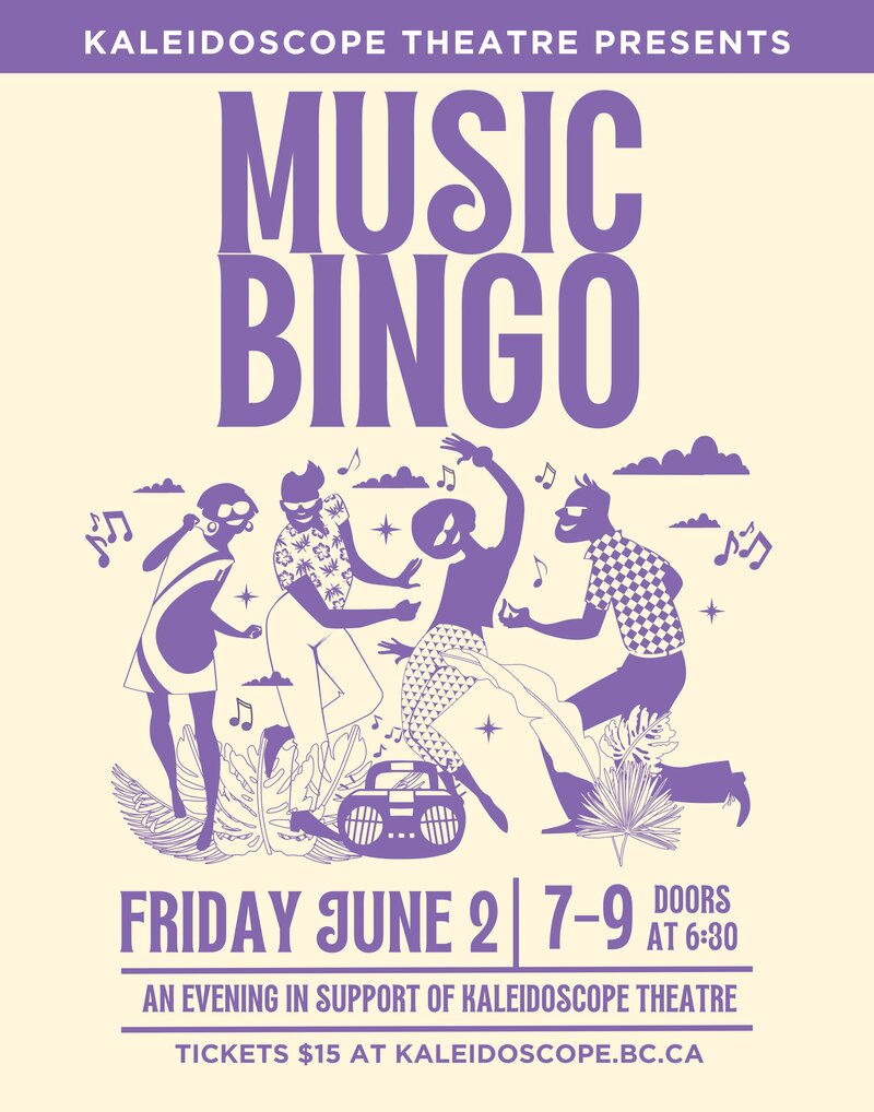 MUSIC BINGO - May 1st @ Kaleidoscope Arts Centre