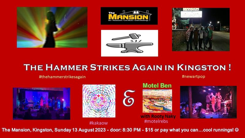 The Hammer Strikes Again in Kingston! - Jun 10th @ The Mansion