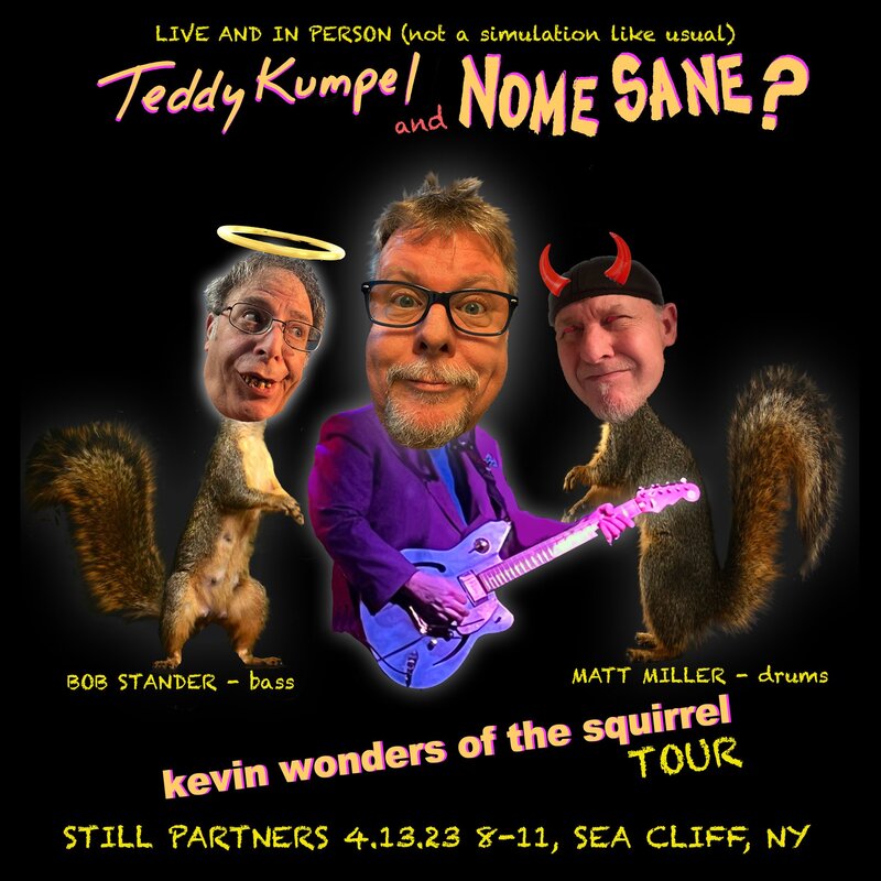 Teddy Kumpel and Nome Sane? at Hotel Wolfe Island - Jun 13th @ Hotel Wolfe Island