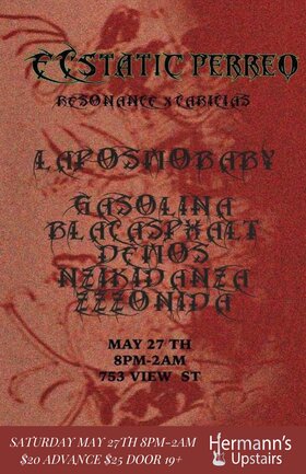 Sat. May 27th 2023 - - Sep 8th @ Hermann's Upstairs