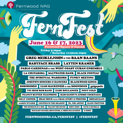 FernFest 2023 - May 6th @ Fernwood Square Poster Board
